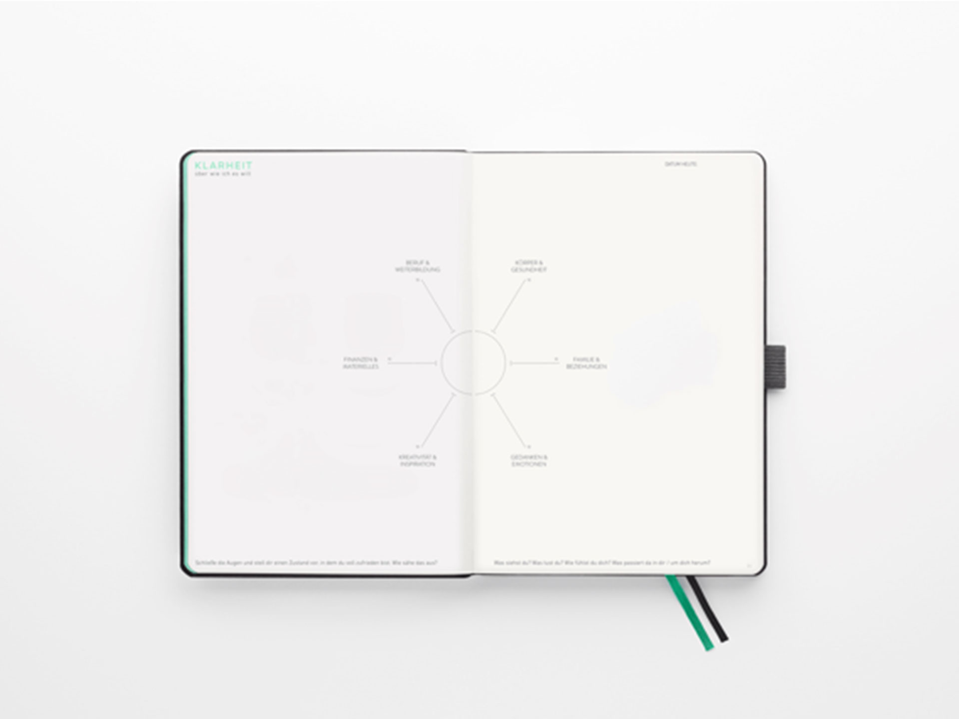 Klarheit – Kalender - Life Coach - Farbe: Schwarz | praxiskartei.de